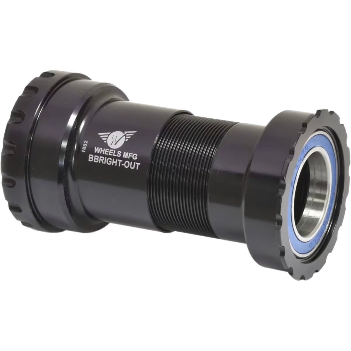 Wheels Mfg BBRight Thread Together Bottom Bracket - ABEC-3 in Black - Size: DUB