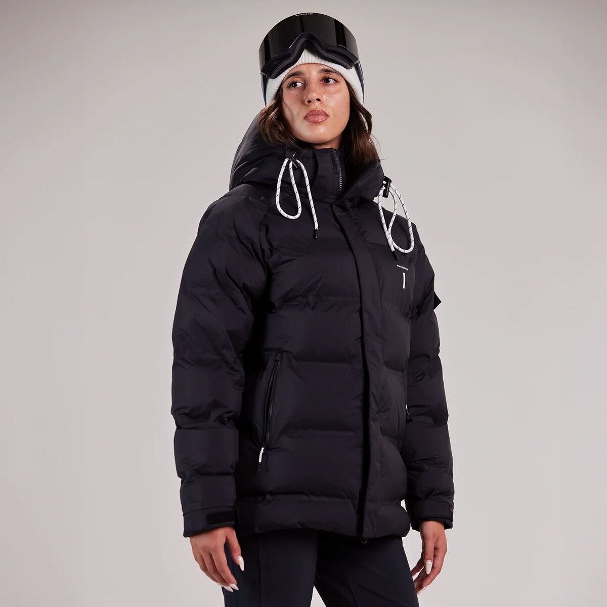 WHITESPACE Women's Waterproof Insulated Puffy Jacket in Black - Size: XL