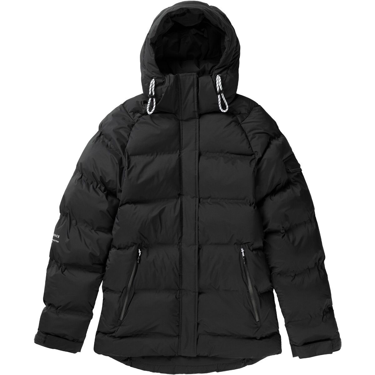 WHITESPACE Women's Insulated Puffy Parka Jacket in Smoked Paprika - Size: Small