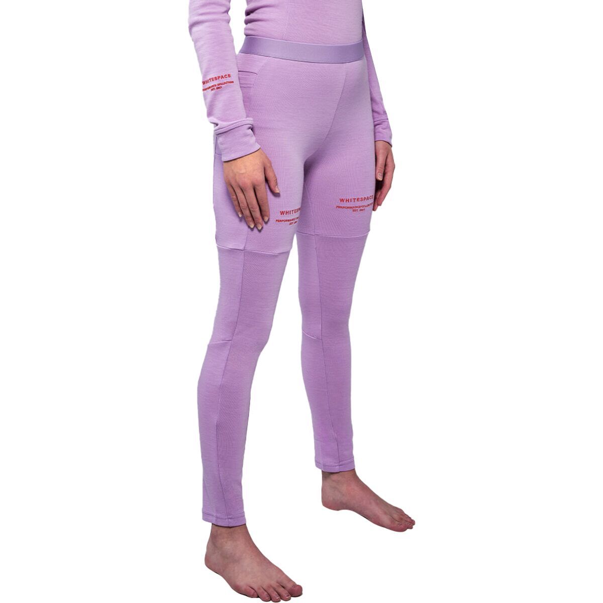 WHITESPACE Women's Merino Base Layer Pant in Peyote Cream - Size: Small