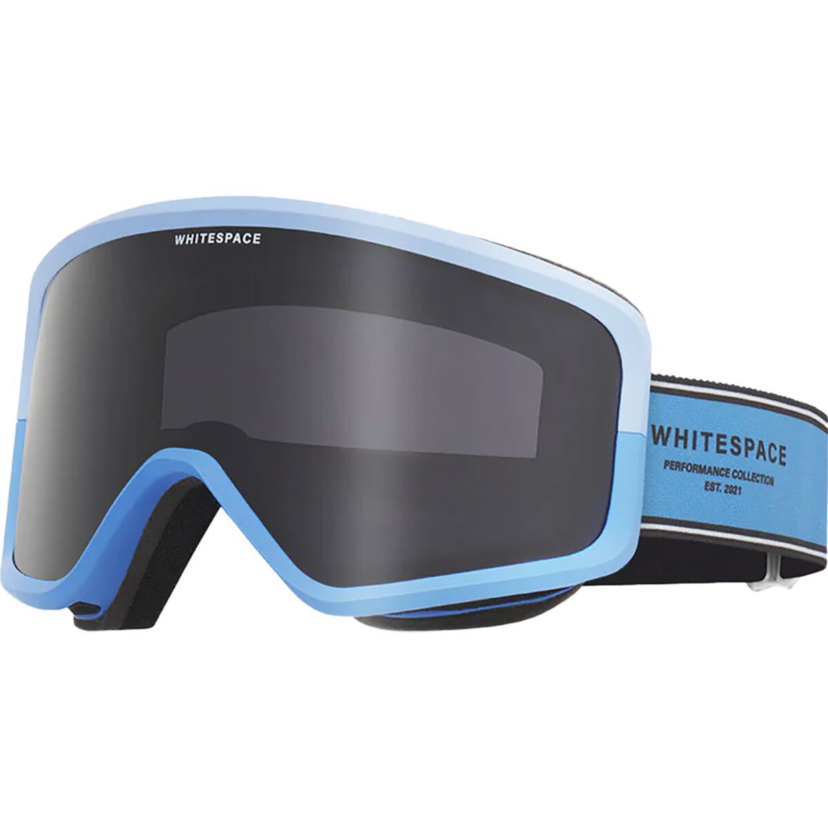WHITESPACE Dual Tone Goggles in Light Blue / Dark Smoke
