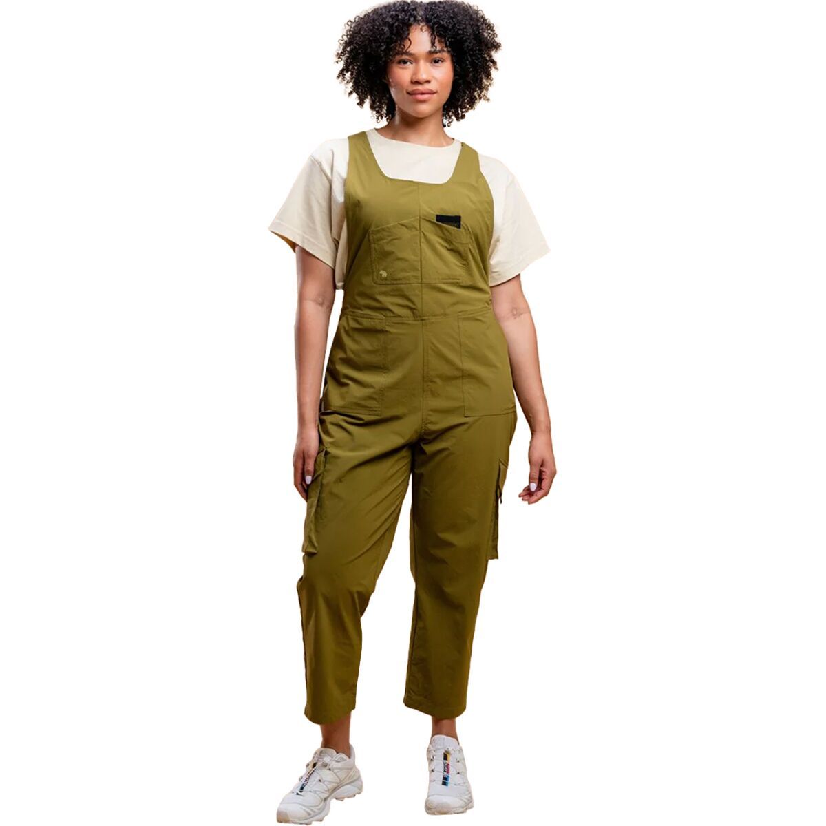 Wondery Women's Sahale Overall in Spikemoss - Size: Small