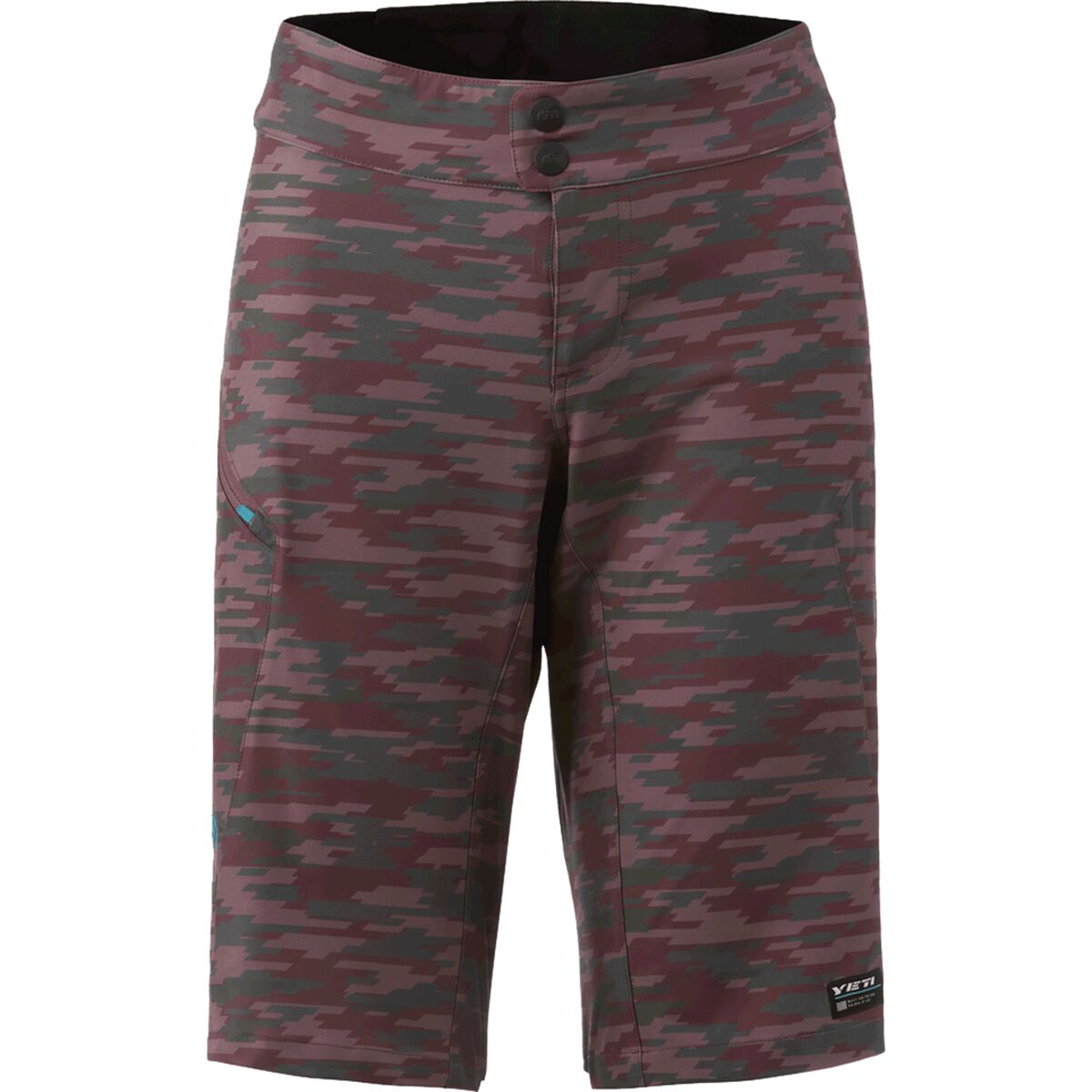 Yeti Cycles Women's Dawson Short in Dusty Purple Camo - Size: XL