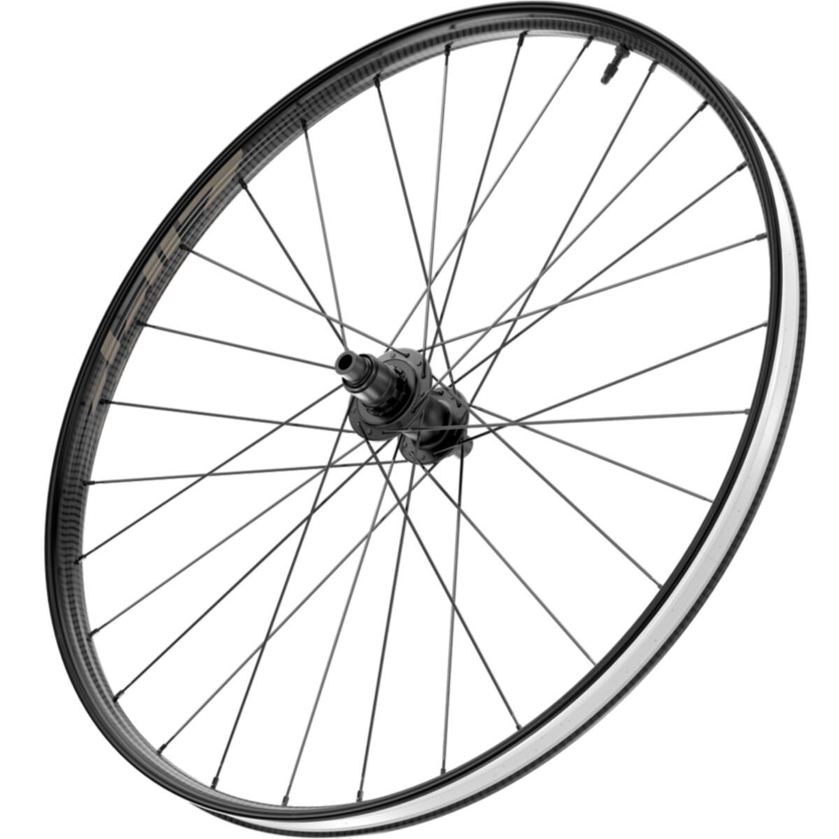 Zipp 101 XPLR 650b Carbon Wheel - Tubeless in Rear, Kwiqsand - Size: HG/12x142mm