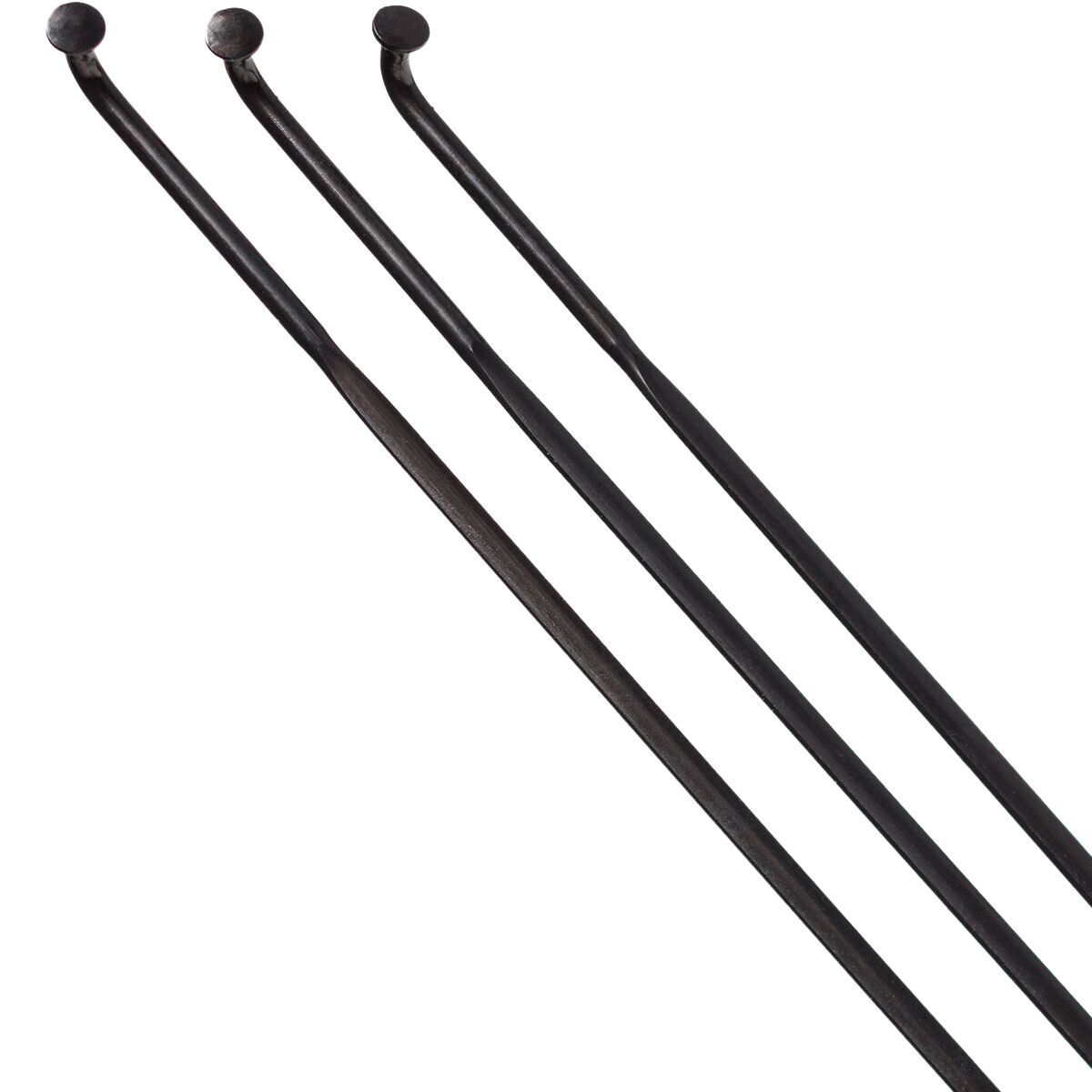 Zipp Replacement Spokes in Black, CX - Size: 3 Pack/298mm