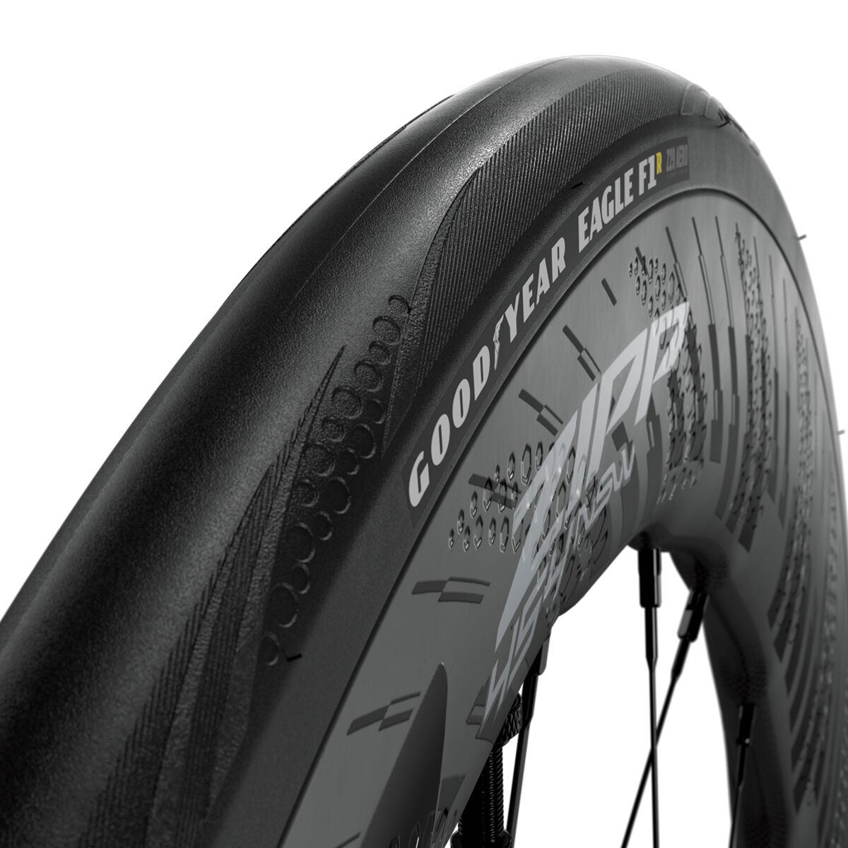 Zipp Goodyear Eagle F1 R Z29 Aero Tubeless Tire in Gray - Size: 700x29c