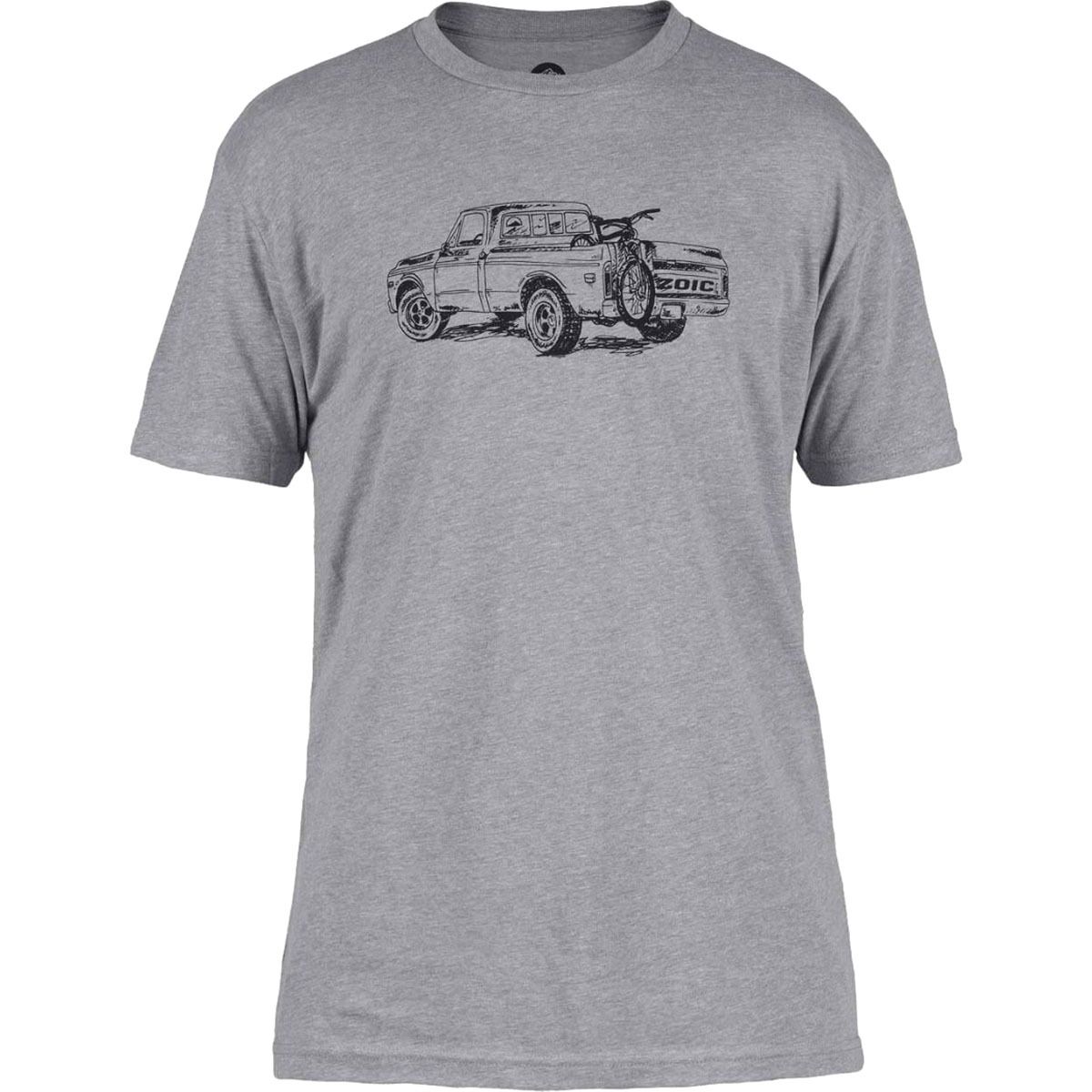 ZOIC ZOIC Men's Truck Short-Sleeve T-Shirt in Grey Heather - Size: Small - $19.47 at Steep and Cheap