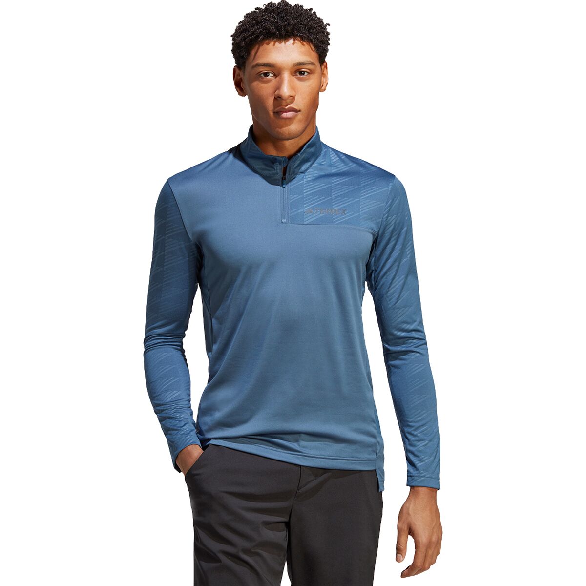 メンズウェア Adidas FablicMix Halfzip L/S 51rDufjU-vL._UY1000_.jpg