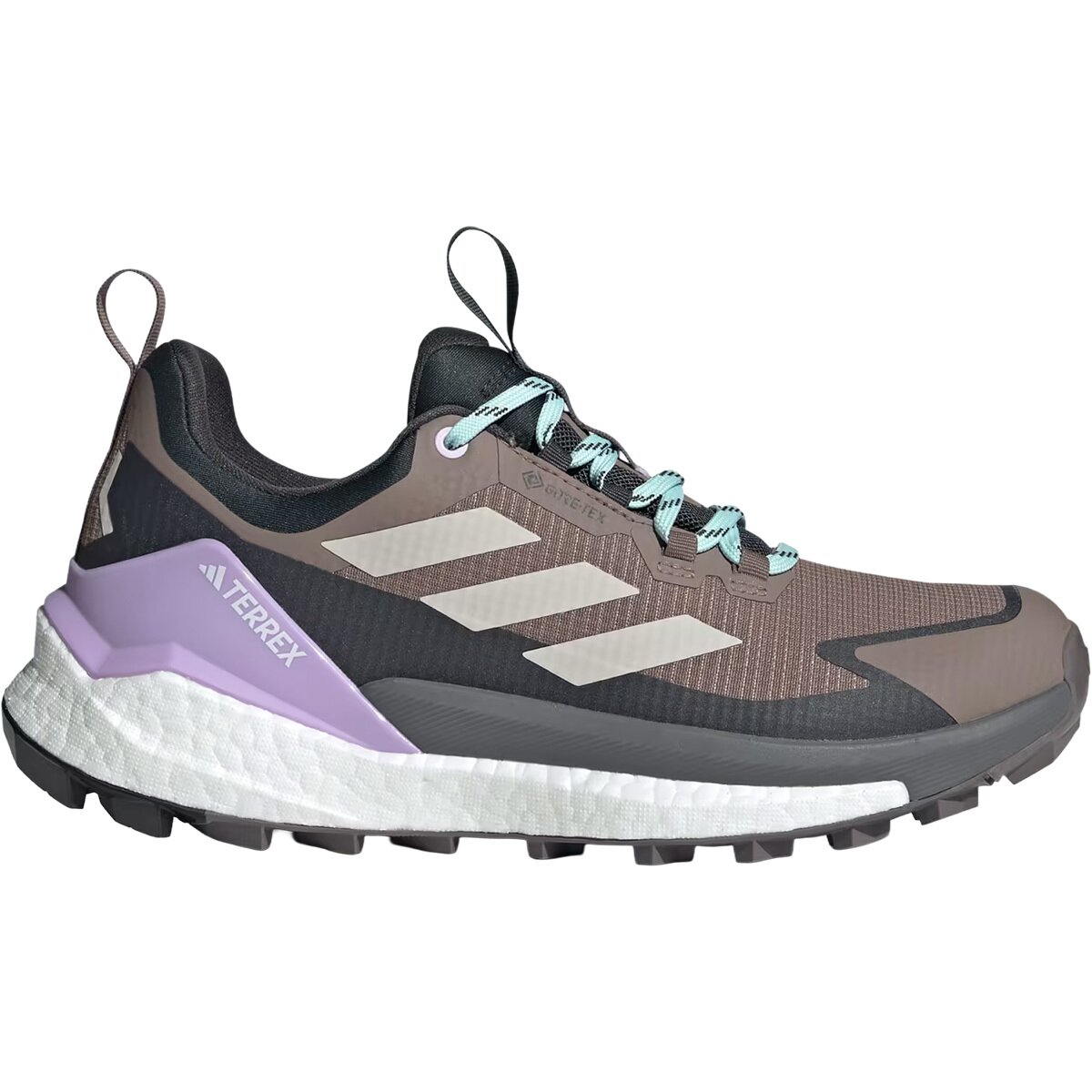 Adidas TERREX Women's Terrex Free Hiker 2 Low GTX Shoe in Trace Brown / Wonder Alumina / Carbon - Size: 8.5