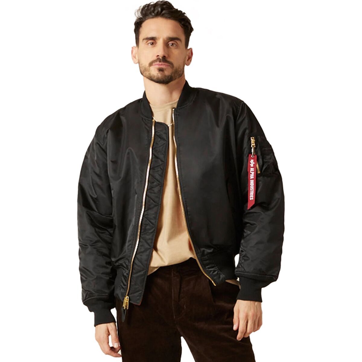 最終価格‼️ ALPHA MA-1 flight jacket L Alpha Industries Alpha MA-1 Flight Jacket - Men's - Men