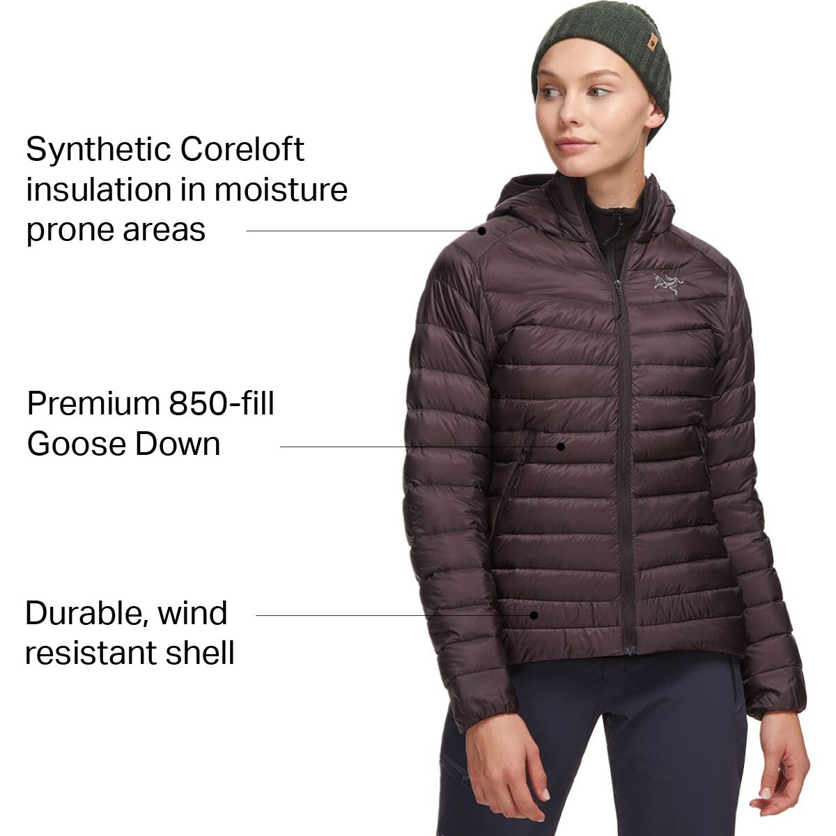 arteryx down jacket