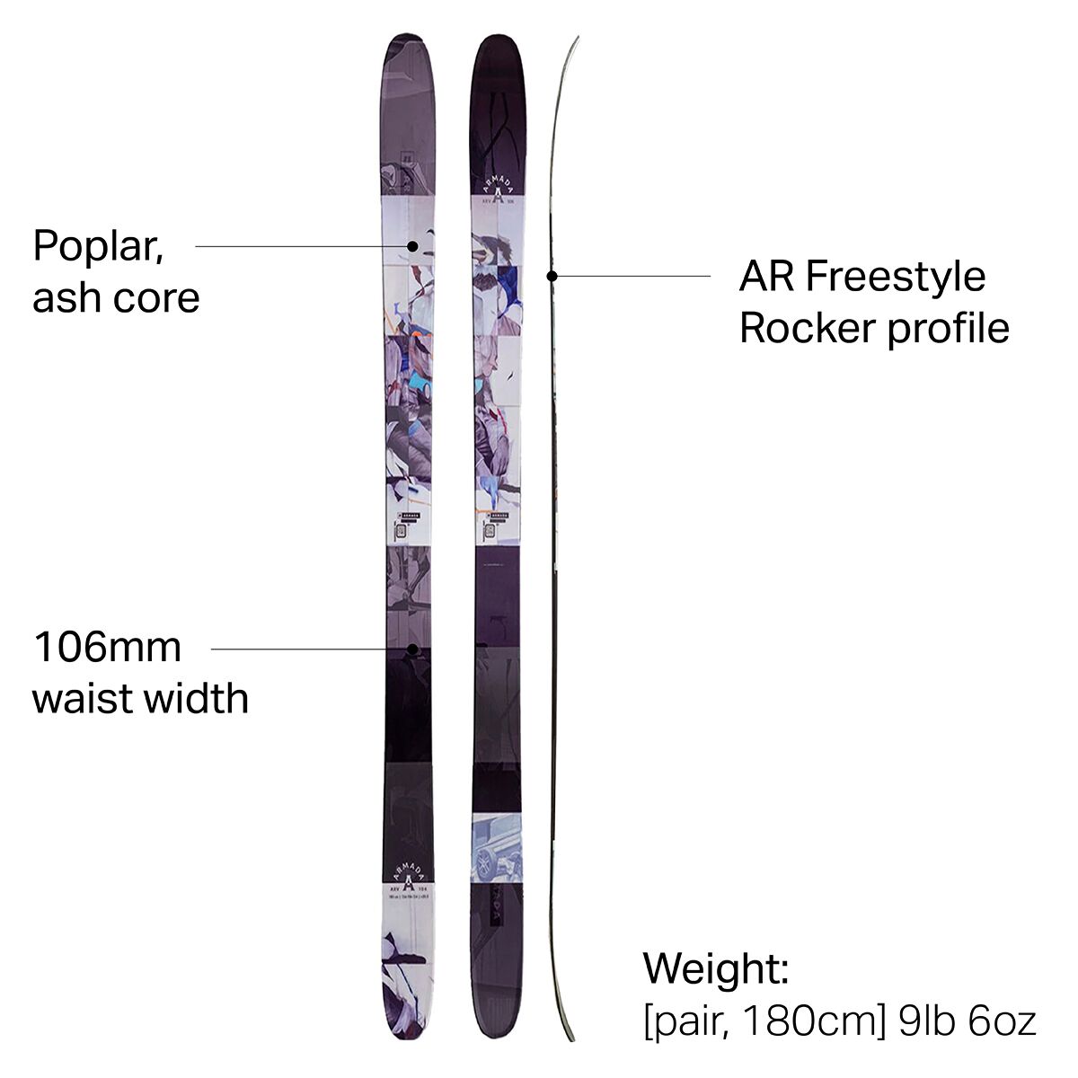 Armada ARV 106 Ski - 2022 - Ski