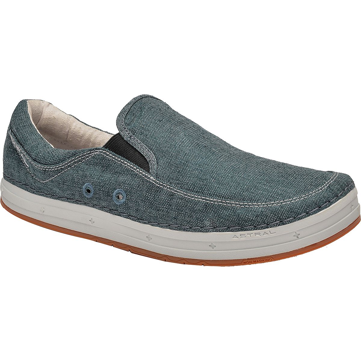 Astral the hemp baker denim Navy womens size 10/ Men 9 slip on flat shoes Hemp Donner 2.0 – Astral main image 3