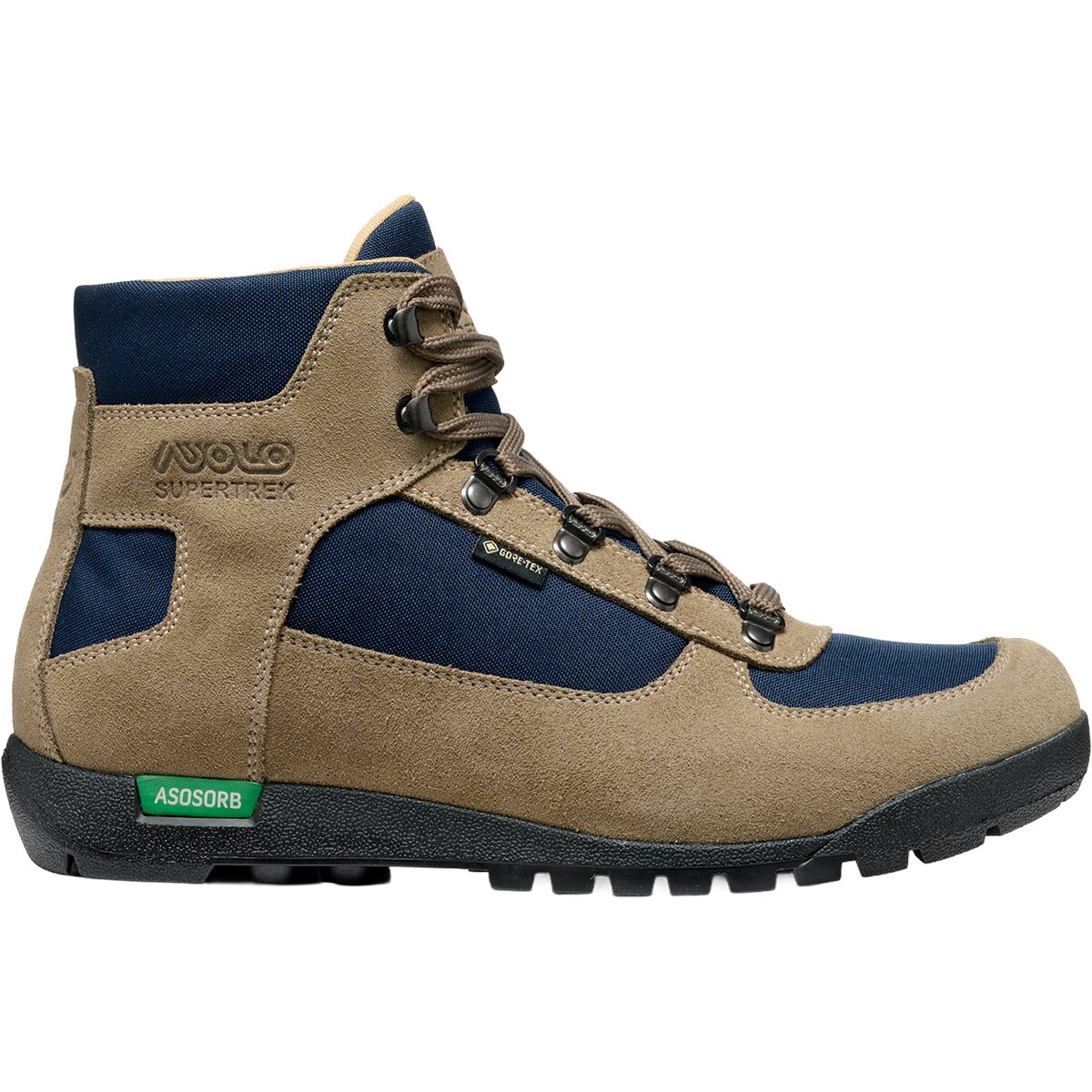 Asolo Women's Supertrek GTX Hiking Boot in Wool / Night Blue - Size: 7.5
