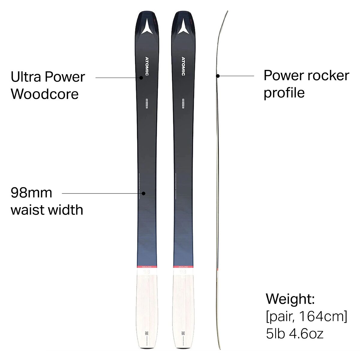 Atomic Backland 98 Ski - 2022 - Women's - Ski