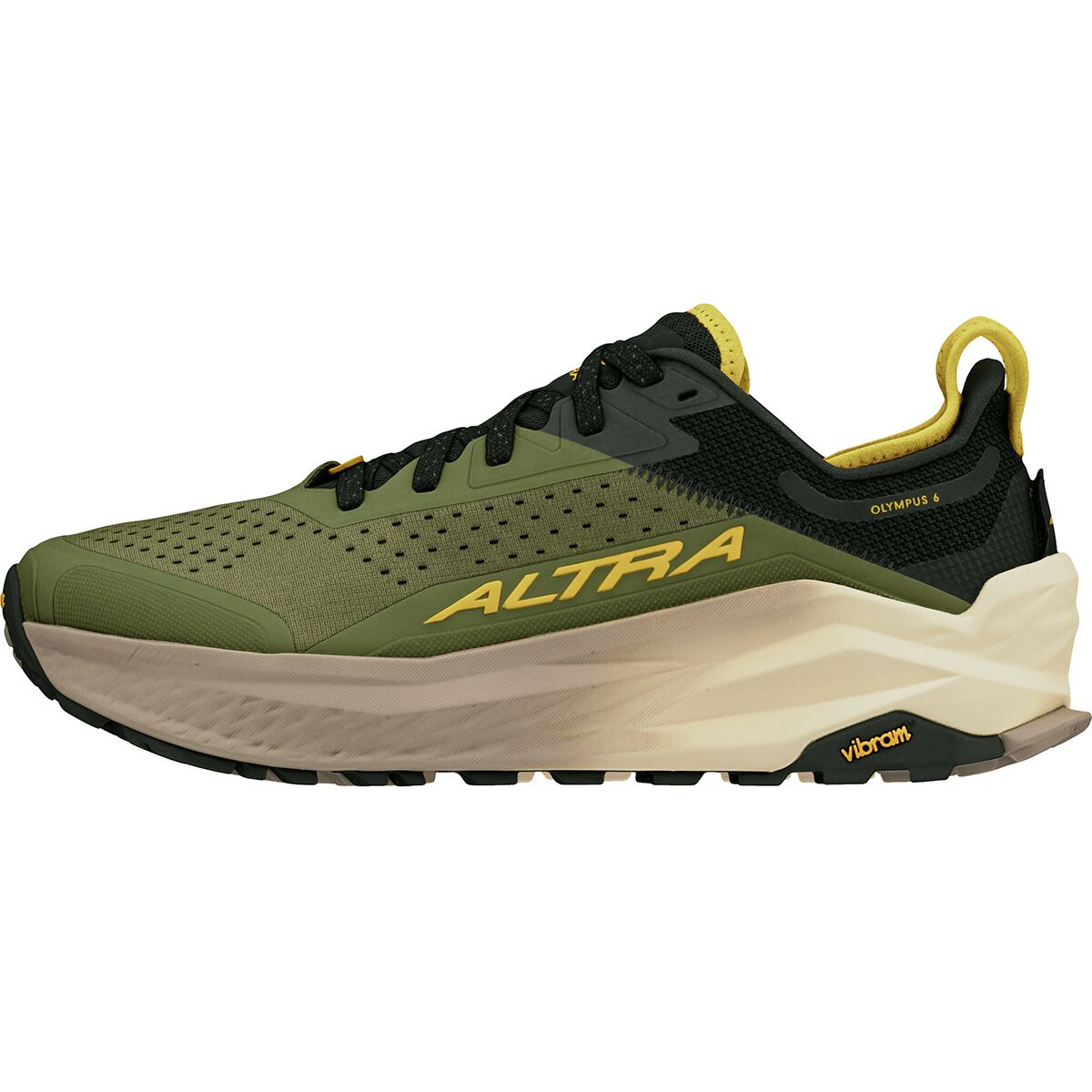 Altra Men's Olympus 6 Trail Running Shoe in Dusty Olive - Size: 9
