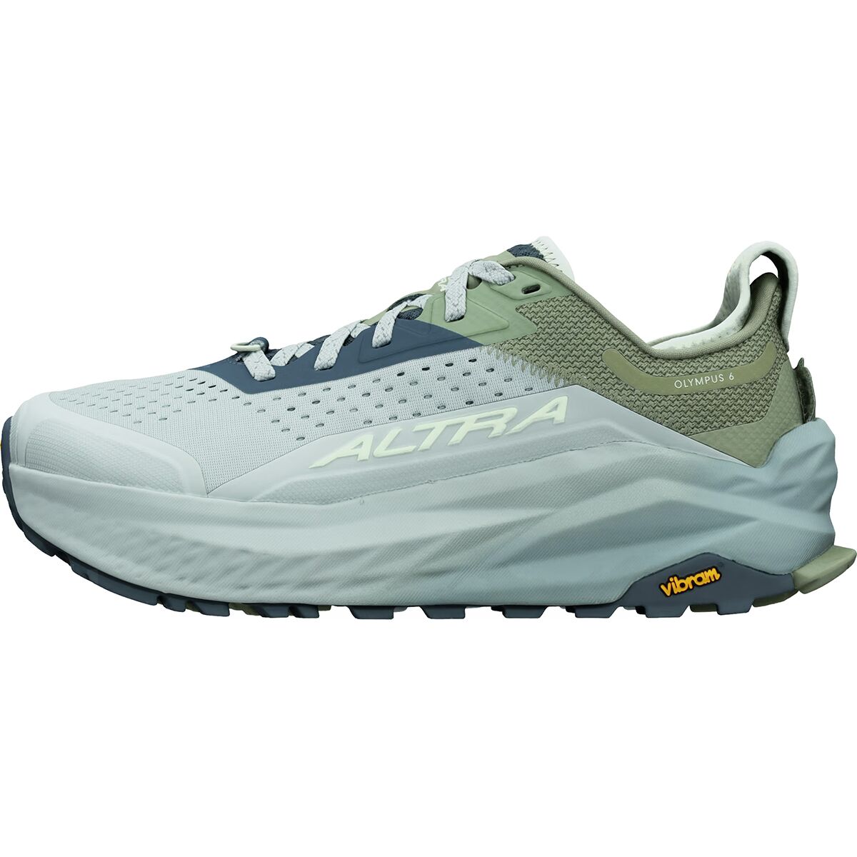 Altra Women's Olympus 6 Trail Running Shoe in Gray Shadow - Size: 7.5
