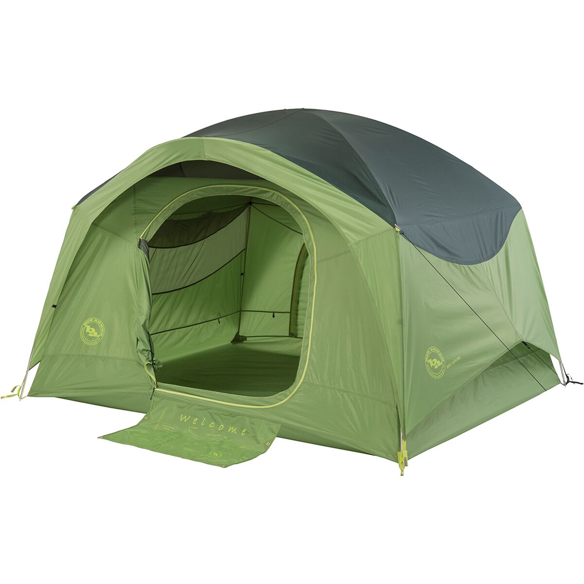 Big Agnes Big House 6 Deluxe Tent: 6-Person 3-Season - Hike & Camp