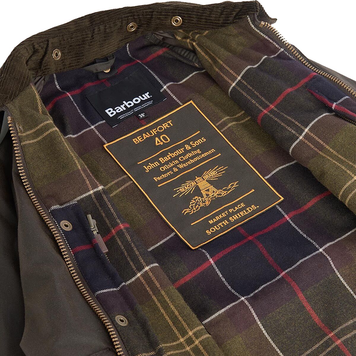 Barbour Beaufort 40 Wax Jacket - Men's - Men