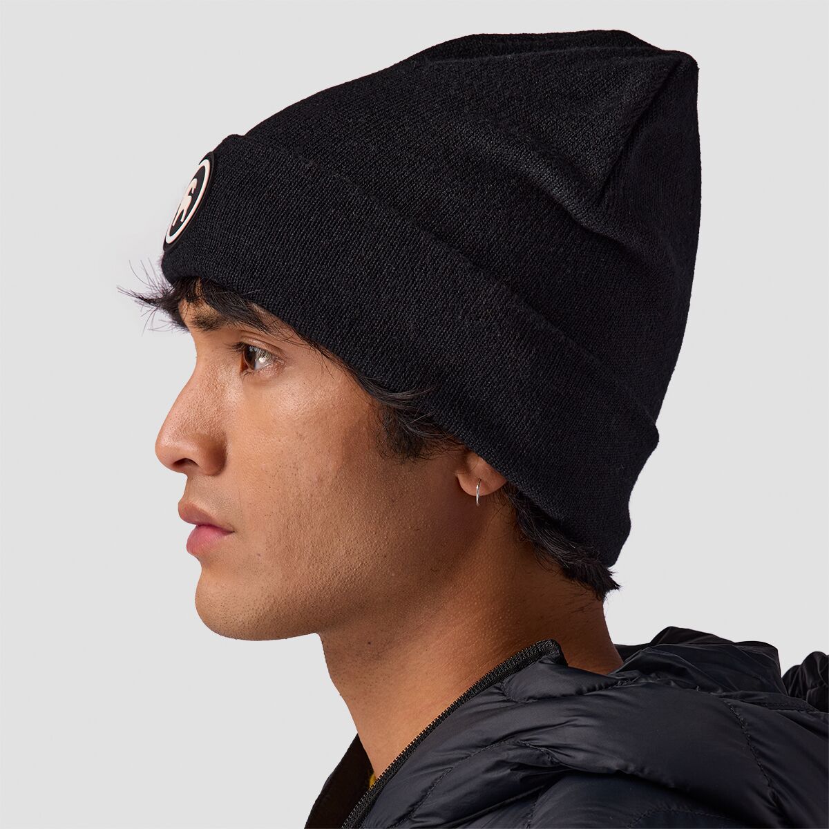 (取寄) バックカントリー パッチ ゴート ビーニー Backcountry Patch Goat Beanie Black Backcountry Patch Goat Beanie - Men
