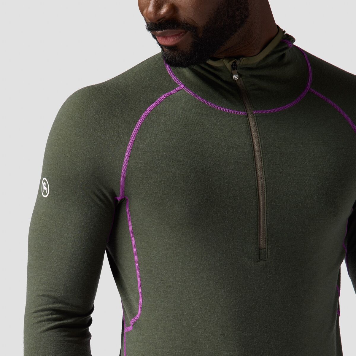 Backcountry Cedars RWS Merino Lt-Wt Baselayer 1/2-Zip Scuba Top