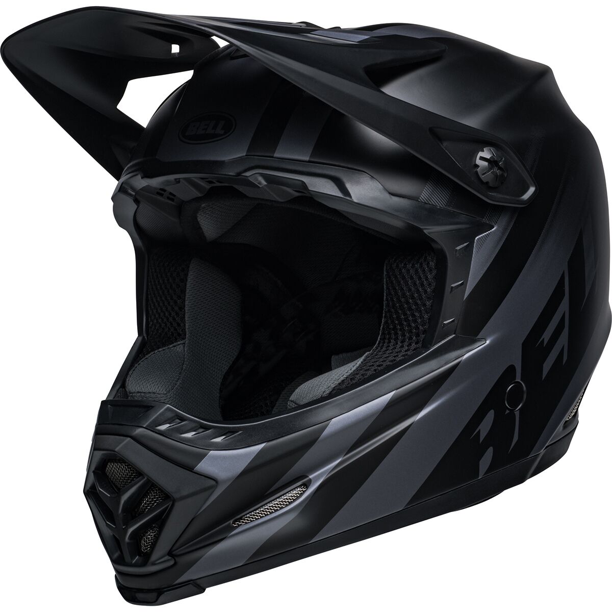 bell full-9 carbon full face helmet 9 Fasthouse Full Medium 55 a wide field of view BELL MOTO-9 CARBON FLEX MATTE