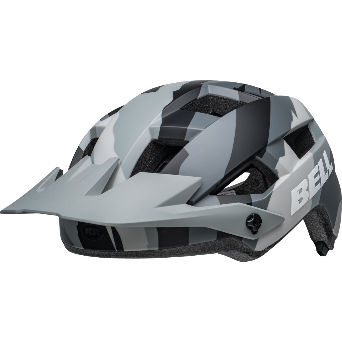 Bell Spark 2 Mips Helmet in Matte Gray Camo - Size: M/L