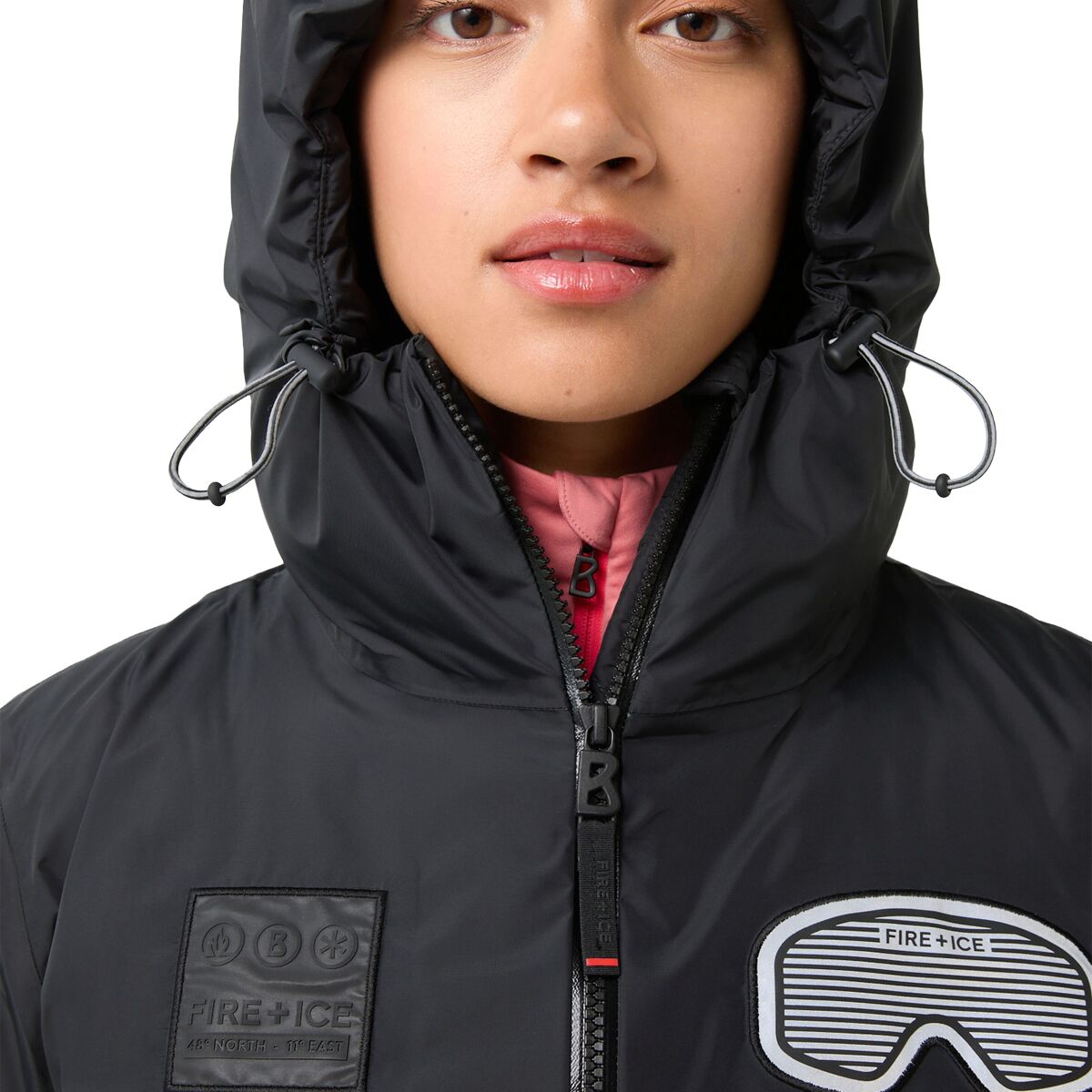(取寄) ボグナーファイヤーアンド アイス レディース フーデット ジャケット - ウィメンズ Bogner - Fire+Ice women Emely2-T Hooded Jacket - Women's Black Bogner - Fire+Ice Emely2-T Hooded Jacket - Women's - Women