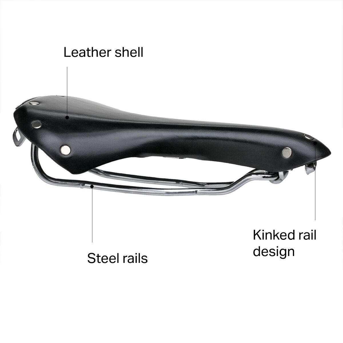 Brooks England B15 Swallow Saddle - Bike
