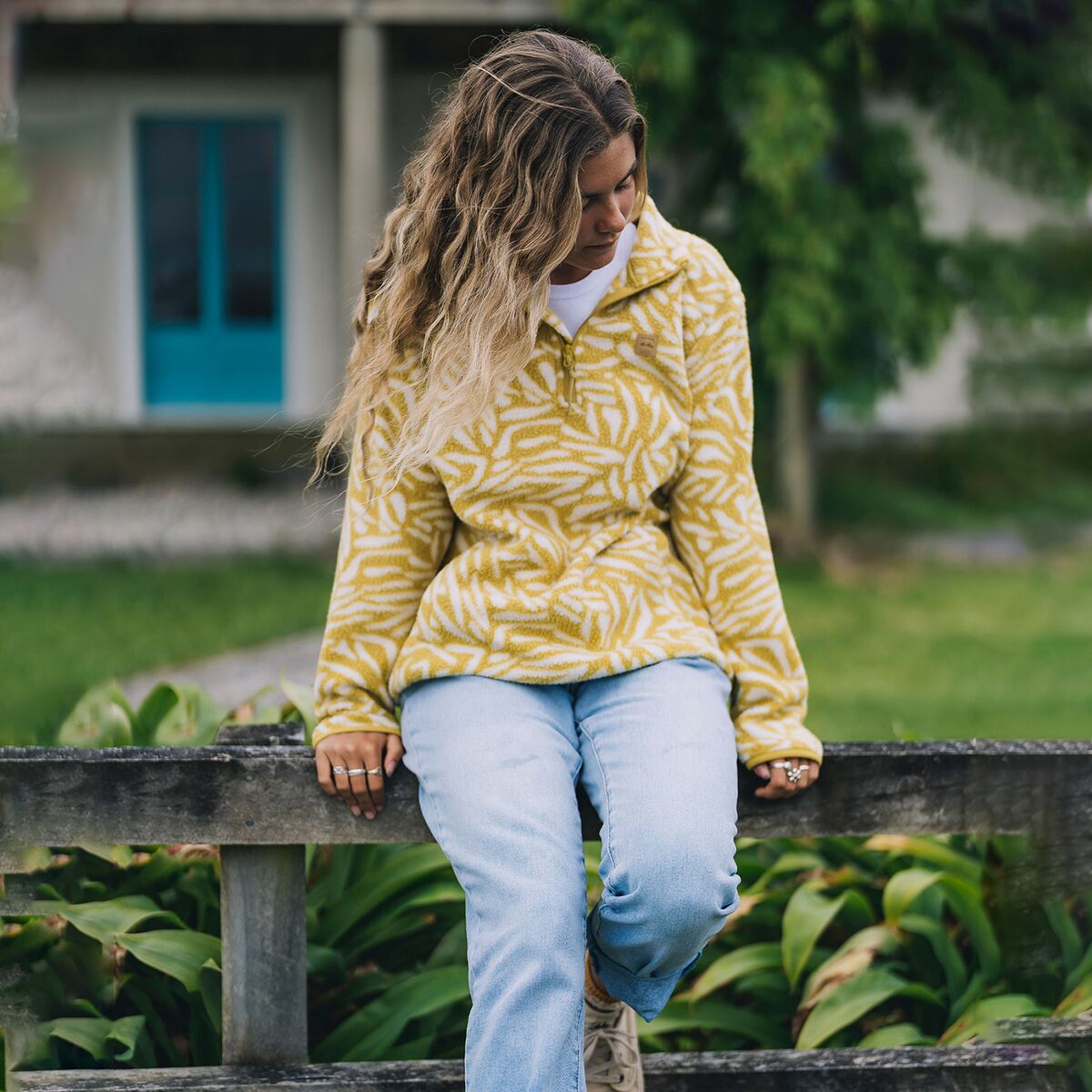 (取寄) ビラボン レディース バウンダリー モック 3 プルオーバー - ウィメンズ Billabong women Boundary Mock 3 Pullover - Women's Fresh Moss Billabong Boundary Mock 3 Pullover - Women's - Women