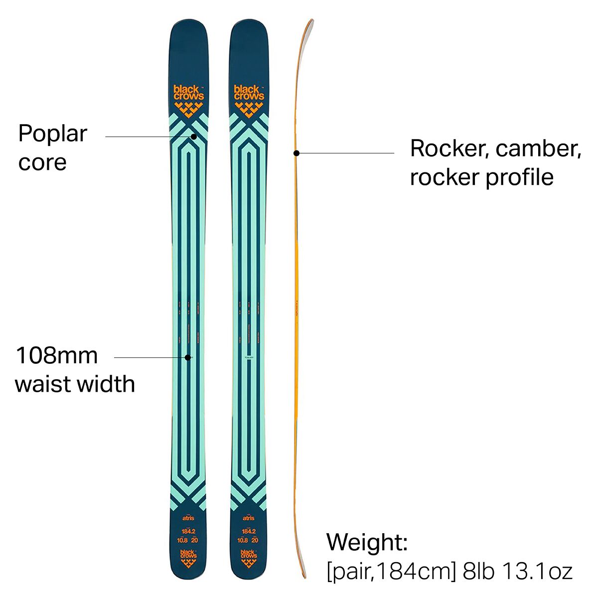 Black Crows Atris Ski - 2022 - Ski