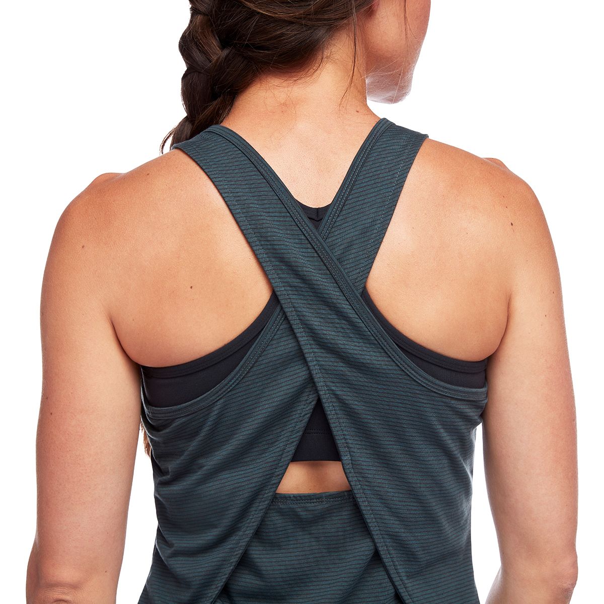 (取寄) ブラックダイヤモンド レディース スプリッター タンク トップ - ウィメンズ Black Diamond women Splitter Tank Top - Women's Pewter Stripe Black Diamond Splitter Tank Top - Women's - Women