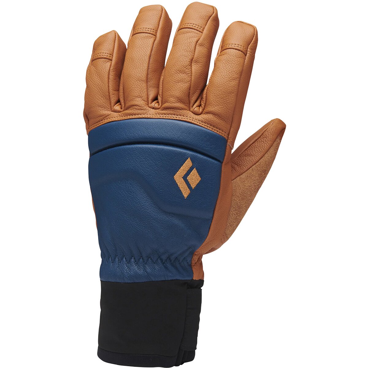 Black Diamond Men's Spark Gloves, Small, Henna/Ink Blue