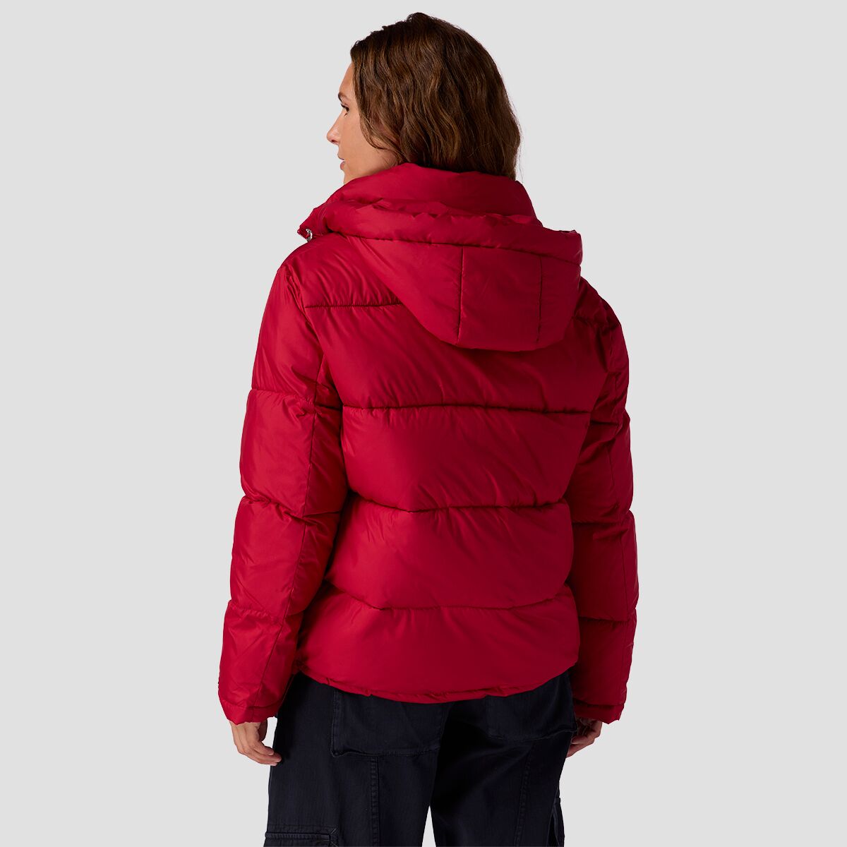 (取寄) ベイスンアンドレンジ レディース ベイスン パファー ジャケット - ウィメンズ Basin and Range women Basin Puffer Jacket - Women's Red RED_D1.jpg