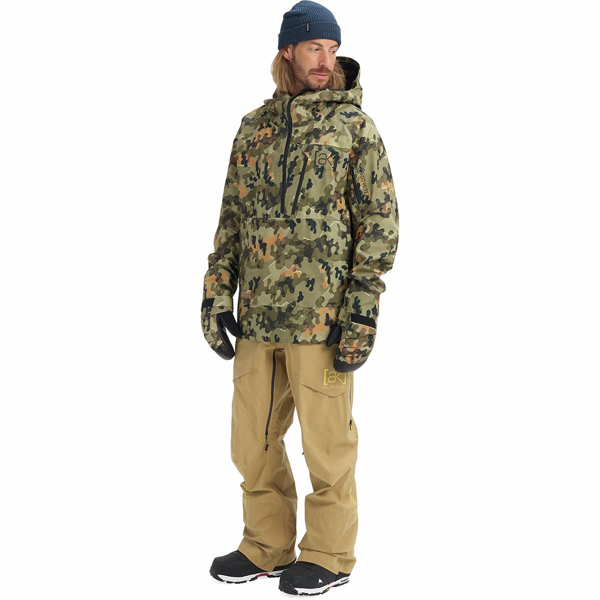スノーボード burton AK anorak jacket gore-tex camo Men's Burton [ak] GORE‑TEX Velocity Anorak Jacket | Burton.com