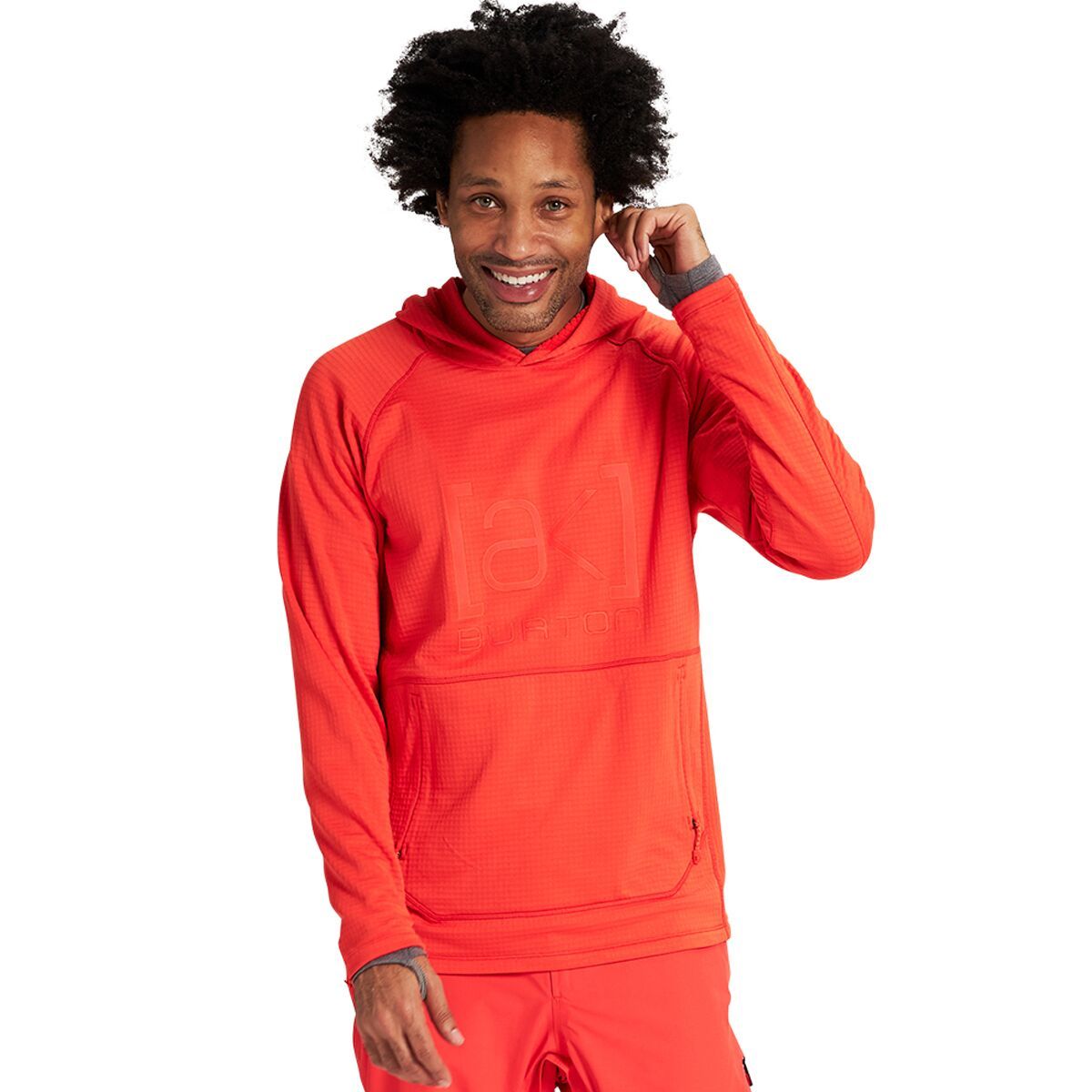 Burton AK Helium Grid Hooded Fleece Pullover - Men's - Men
