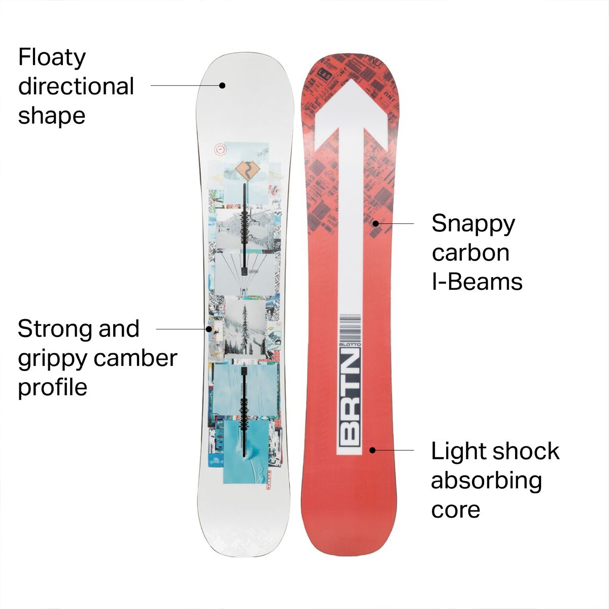 Burton Flight Attendant Snowboard - 2022 - Snowboard