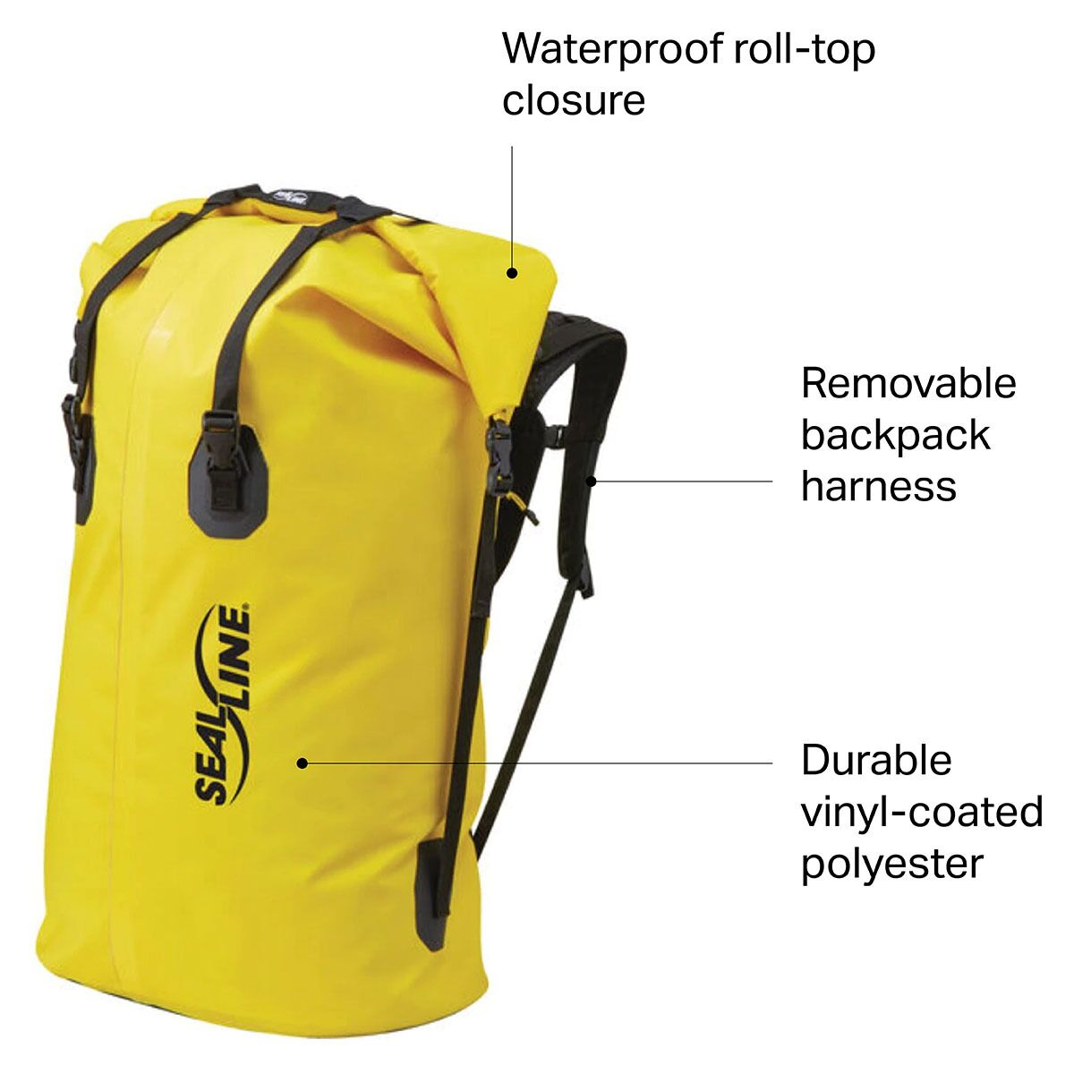 SealLine Boundary 35-115L Dry Pack - Hike & Camp SealLine Boundary 35-115L Dry Pack - Hike & Camp