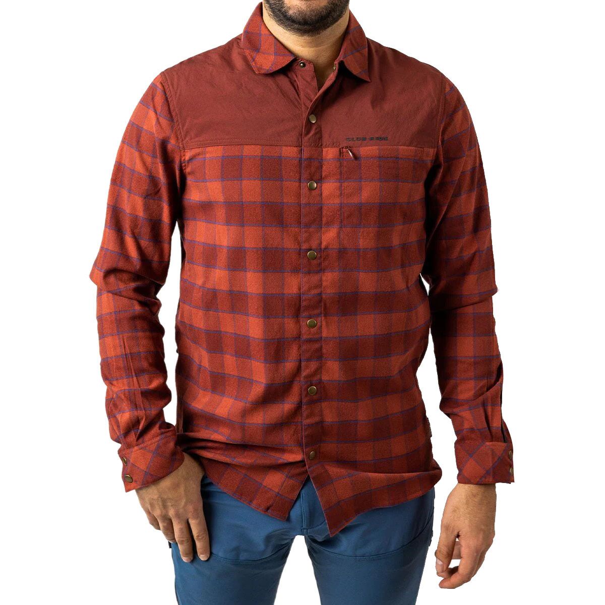 Maillot De Manga Larga Hombre Ciclismo M2 Road Trip Burdeos