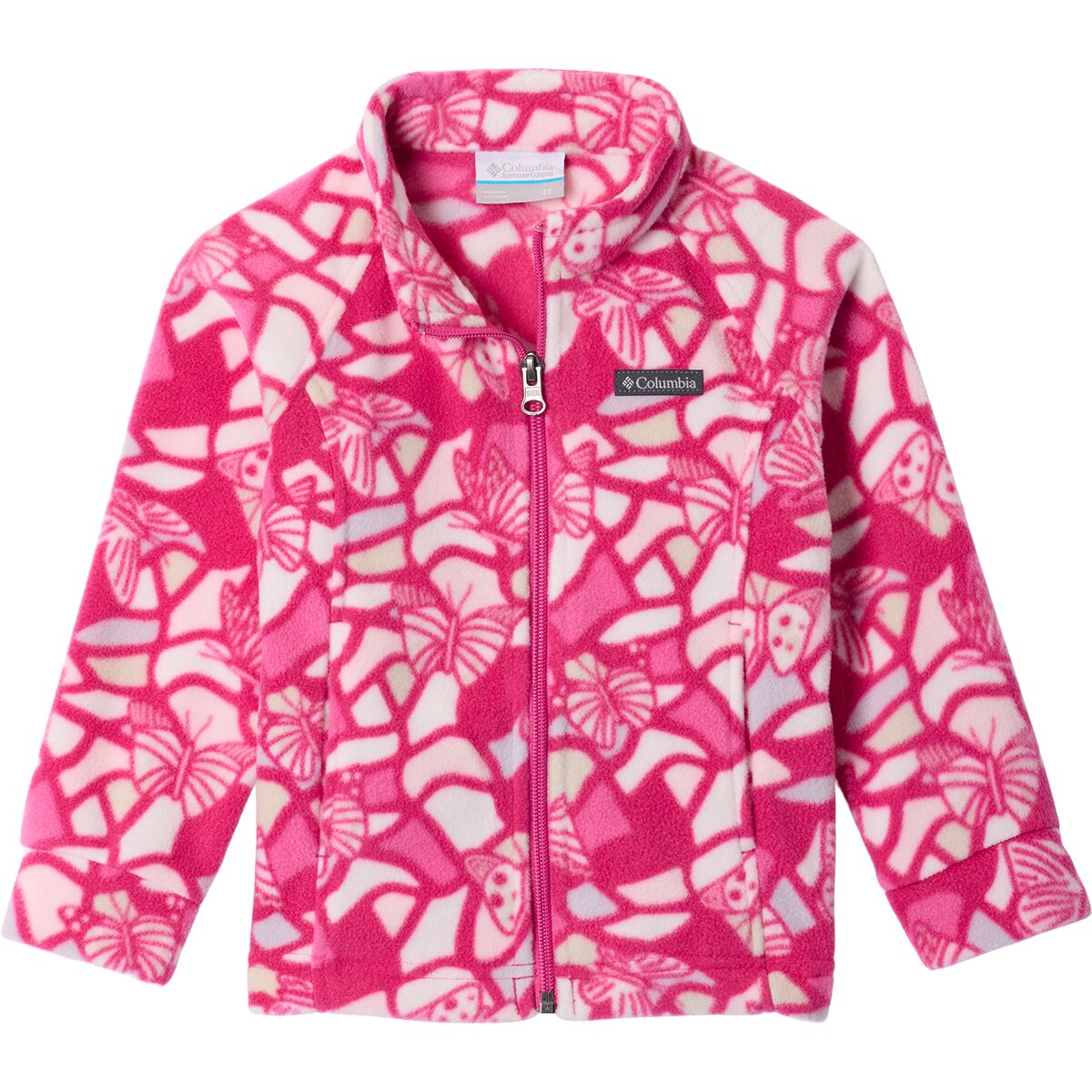 Columbia Benton Springs II Printed Fleece Jacket - Toddler Girls' - Size: 3T