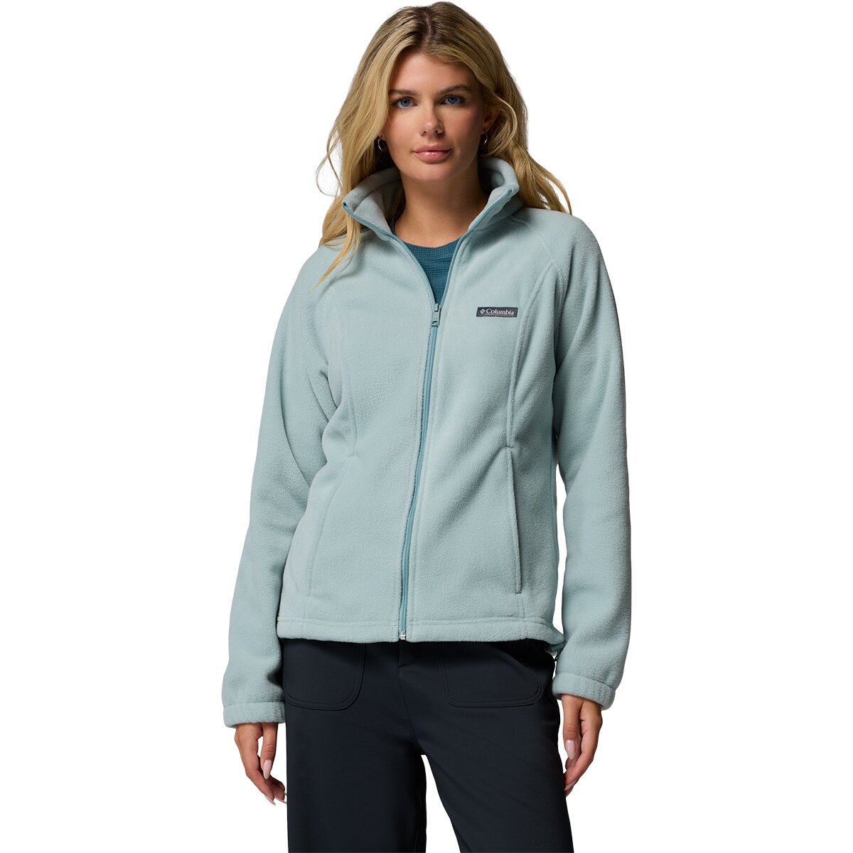 Columbia Women's Benton Springs Full-Zip Fleece Jacket in Crushed Blue - Size: XS