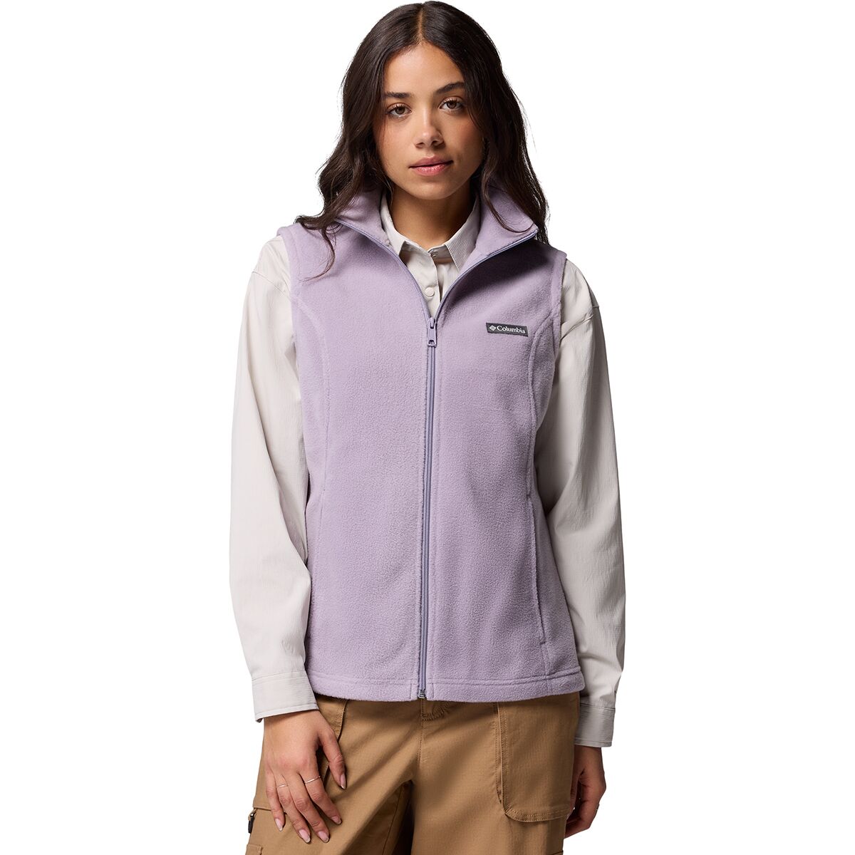 Columbia Women's Benton Springs Vest in Shale Purple - Size: XL