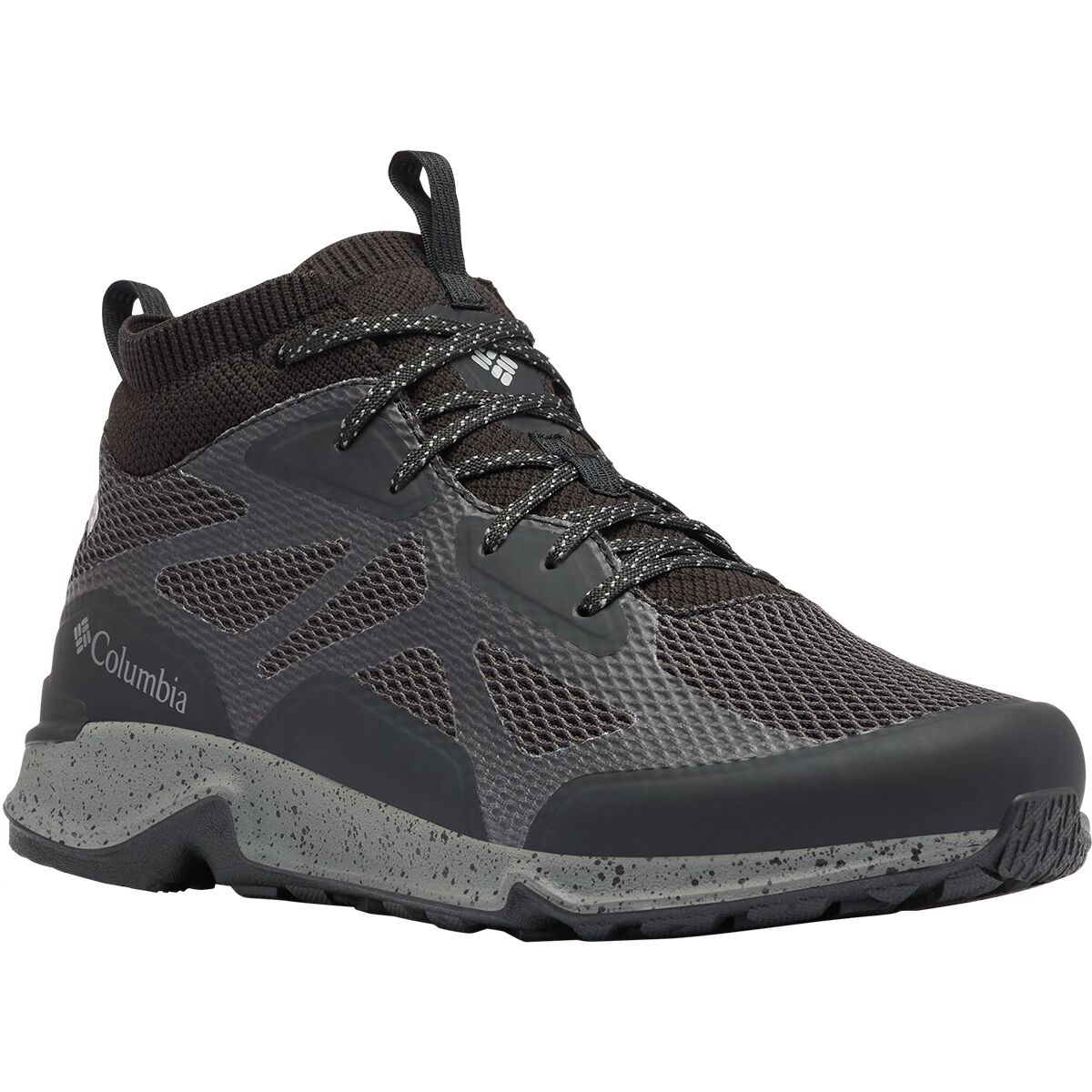 Columbia Vitesse Outdry Hiking Shoes Mens Size 7 Black Gray Trail Running Hiking Columbia Vitesse Mid Outdry Hiking Shoe - Men main image 4