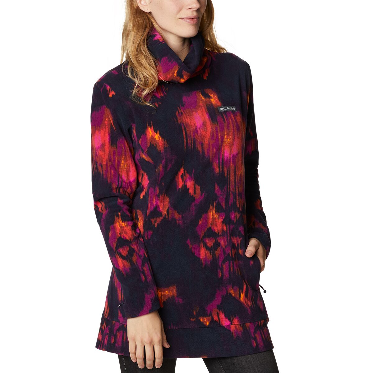 columbia fleece tunic