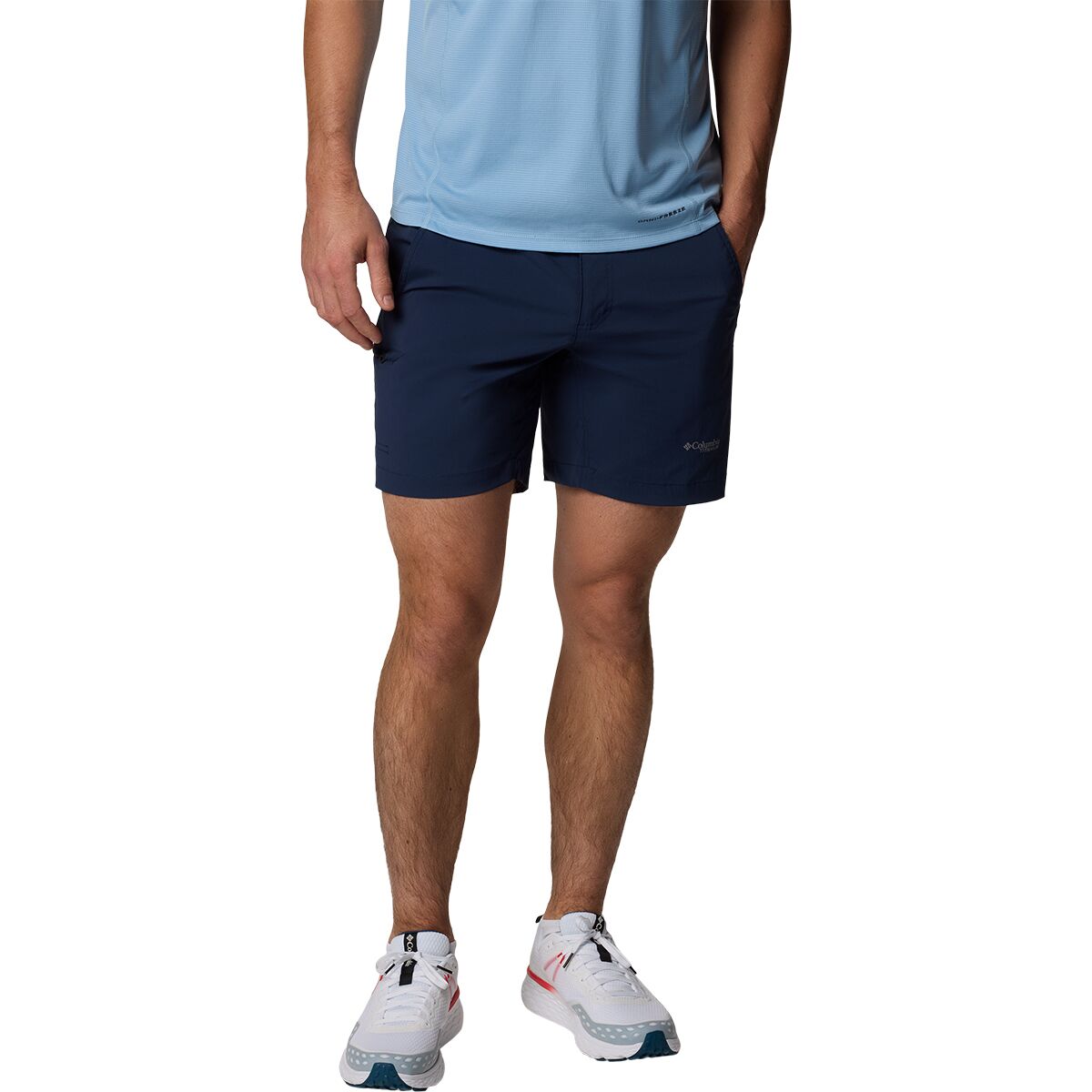Columbia Men's Wanoga Lightweight 9in Short in Collegiate Navy - Size: 38
