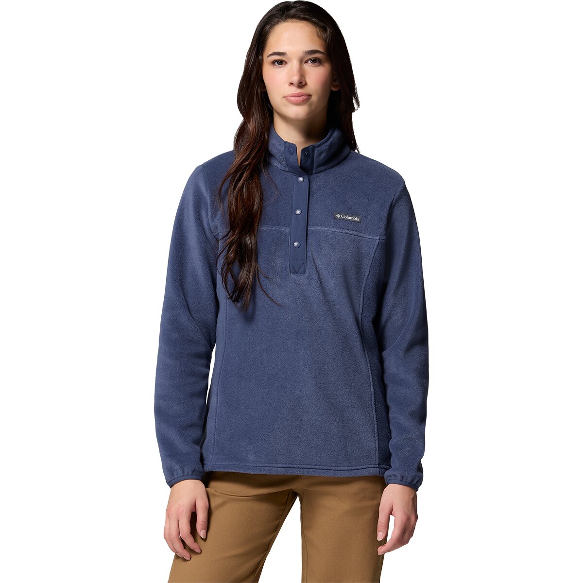 Columbia Women's Benton Springs 1/2-Snap II Fleece Pullover in Nocturnal - Size: XL