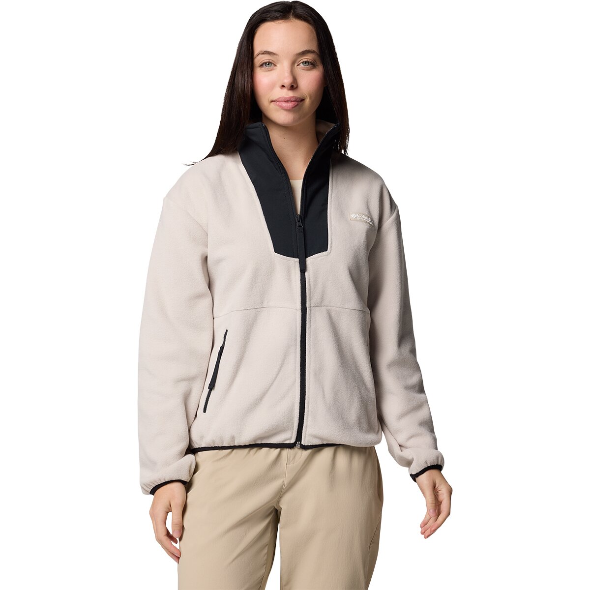 Columbia Women's Sequoia Grove Full-Zip Fleece Jacket in Black2 - Size: Medium
