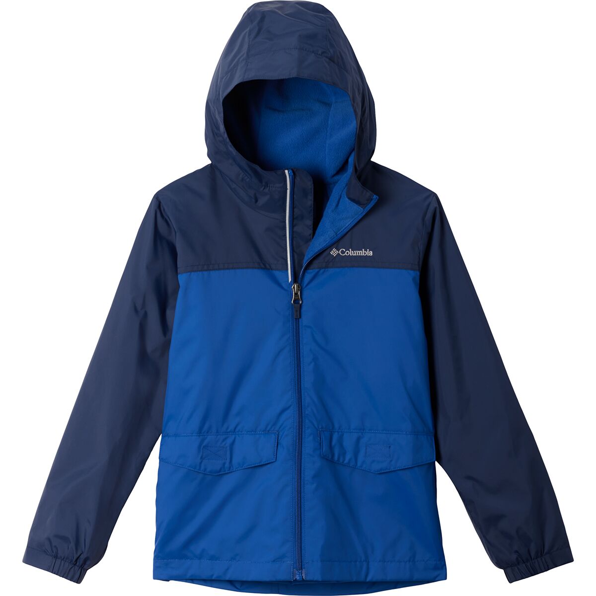 Columbia Rain-Zilla II Jacket - Toddler Boys' in Collegiate Navy / Mountain Blue - Size: 2T