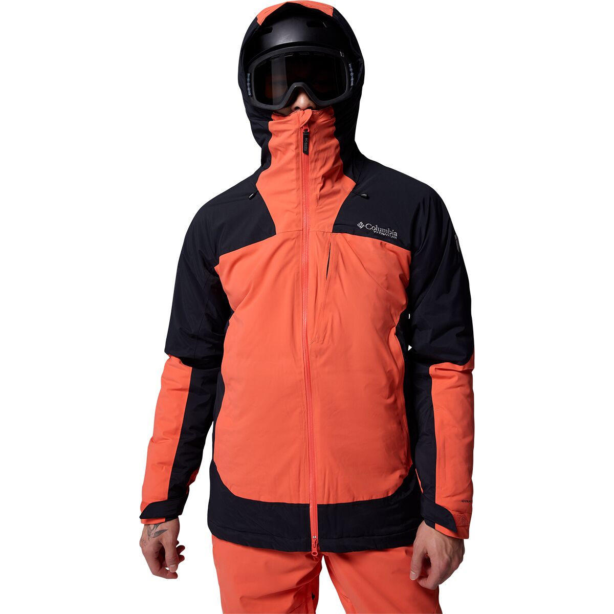 Columbia Men's Cirque Bowl Jacket in Black / Zing - Size: Small