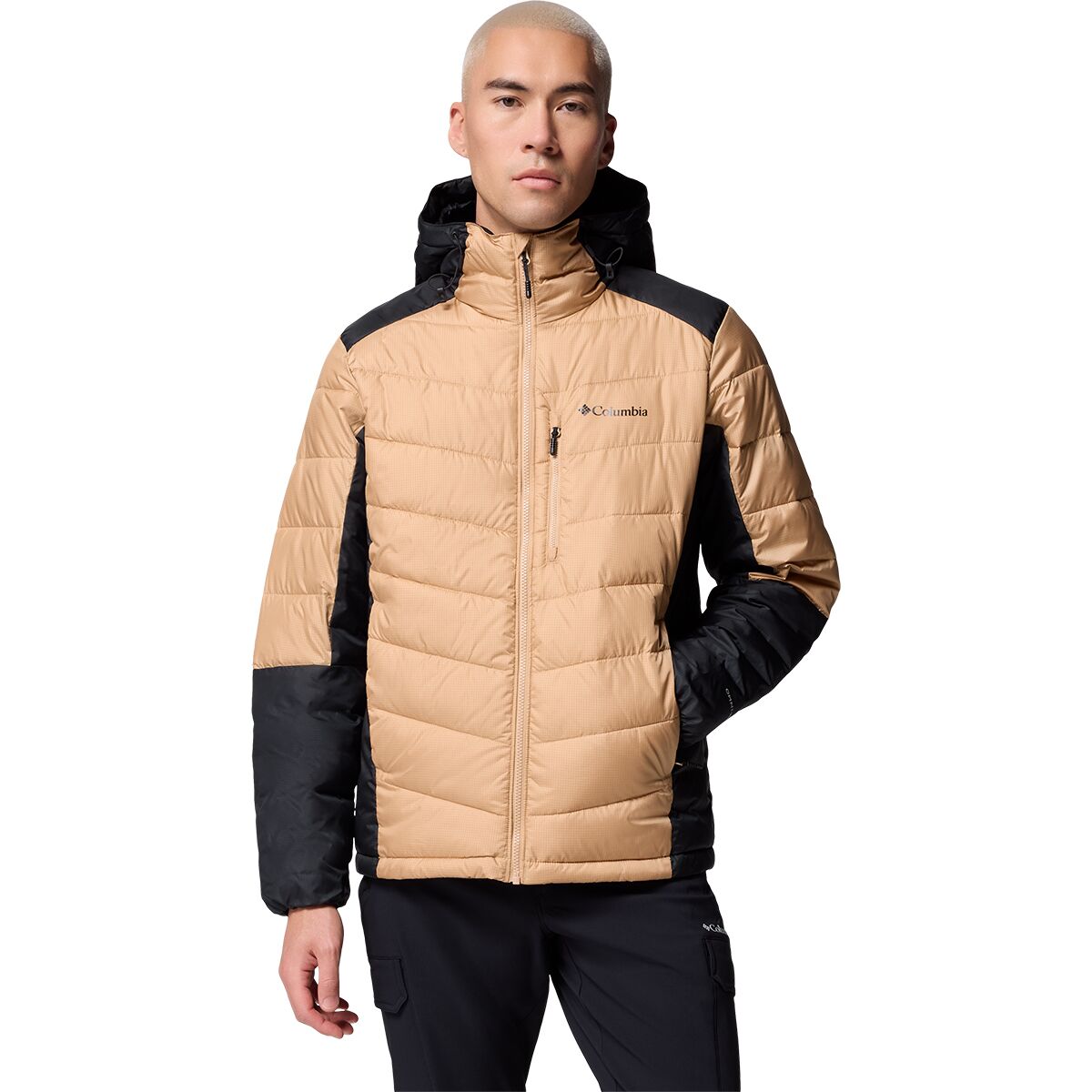Columbia Men's Labyrinth Loop II Hooded Jacket in Canoe / Black - Size: Small
